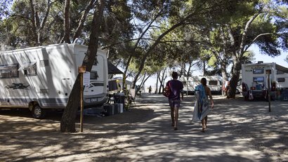 Un camping tra terra e mare