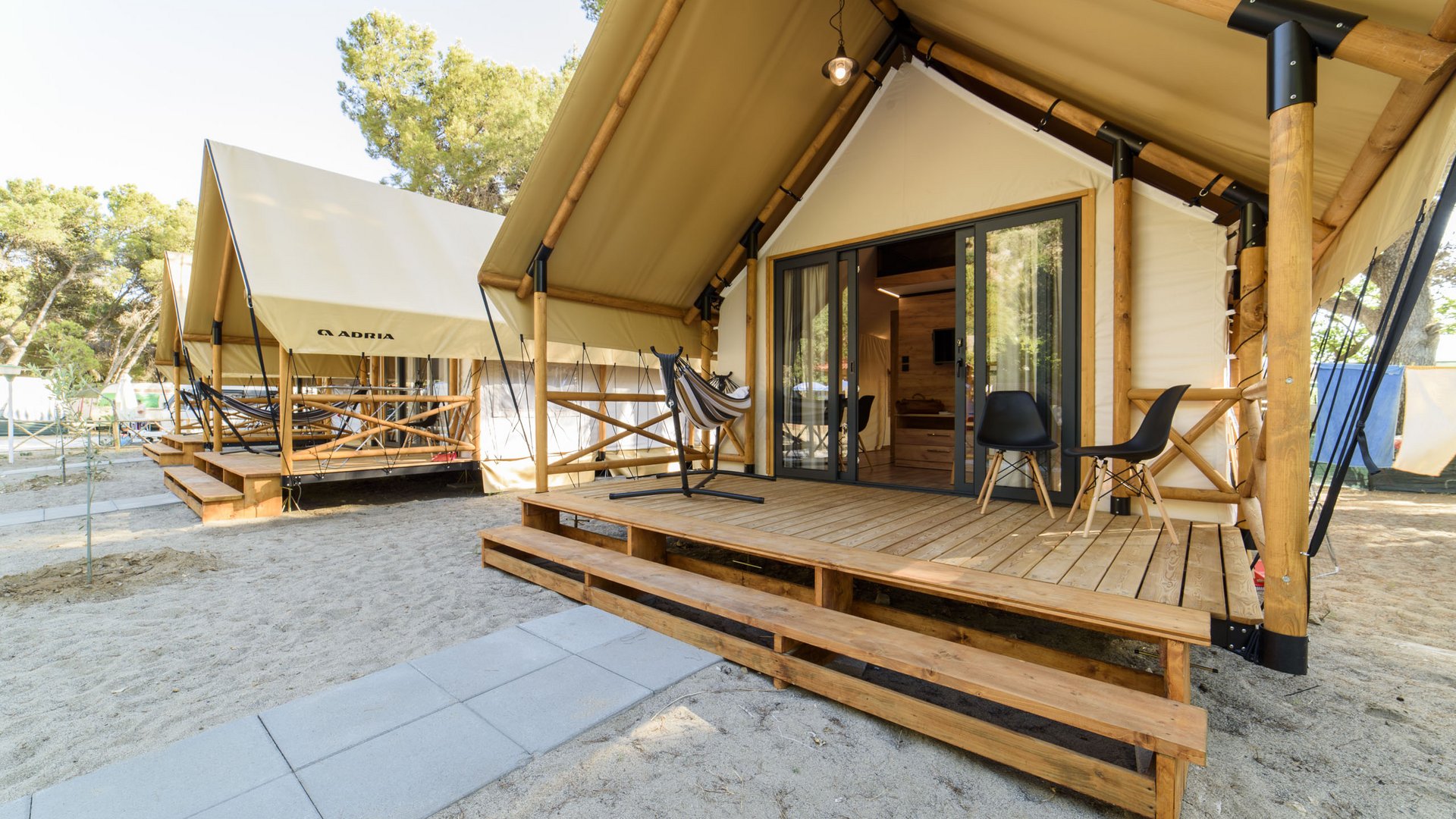 Un camping tra terra e mare
