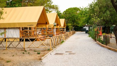 Un camping tra terra e mare