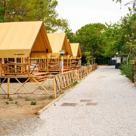 Un camping tra terra e mare